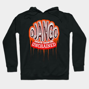 Quentin Tarantino Django unchained fan works graphic design by ironpalatte Hoodie